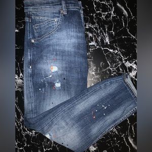 Gabba painted jeans